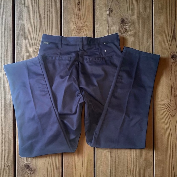 Steel Guard CAT2 FR Men’s Flame Resistant Work Pants 32x32 Navy Blue Durable - Picture 1 of 16
